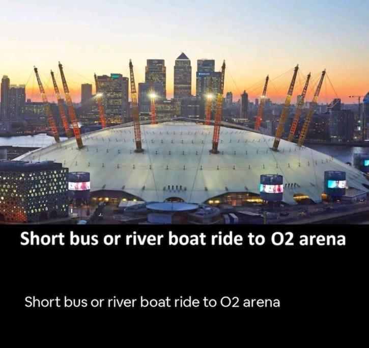 Snuggle Inn - Riverside Apartments - Views Over Looking London River Thames, Close To O2 Arena, London Excel, London City Airport, Thames Clipper- River Boat Service, Woolwich Ferry, Onsite Parking, Twin Room Option Available Exterior photo